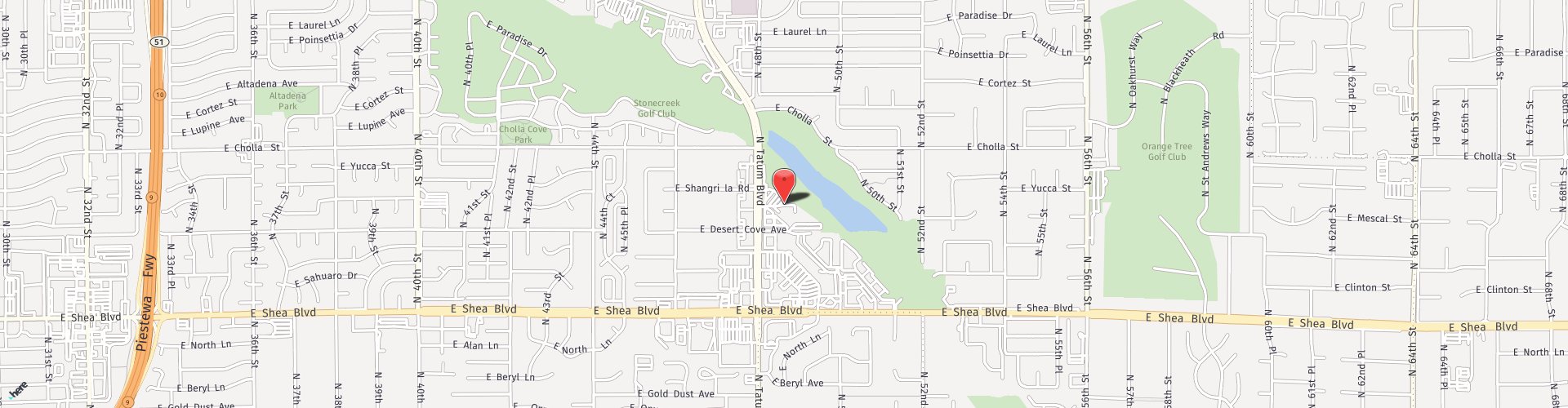 Location Map: 11209 N. Tatum Boulevard Phoenix, AZ 85028